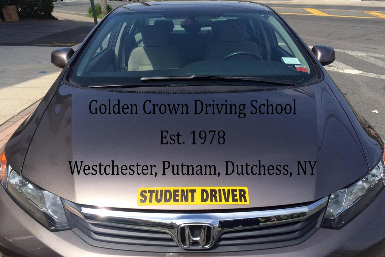 Logo for Golden Crown Driving School Inc